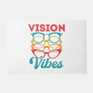 Vision Vibes Optometrisches Optometrie Personal Op Fußmatte