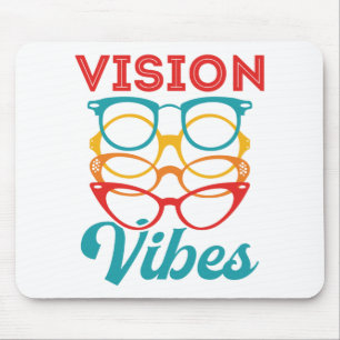 Vision Vibes Optometrisches Optometrie Personal Op Mousepad