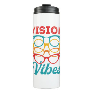 Vision Vibes Optometrisches Optometrie Personal Op Thermosbecher