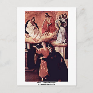 Vision von Alonso Rodriguez Postkarte
