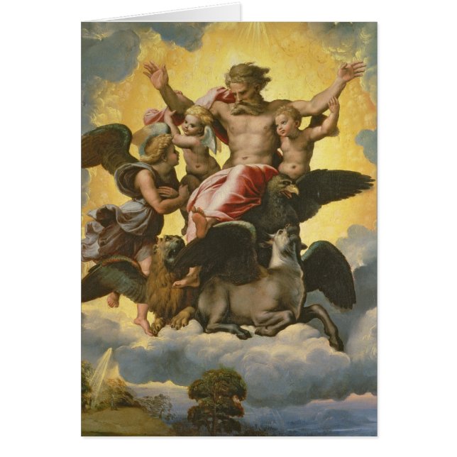 Vision von Ezekiel, c.1518 (Vorne)