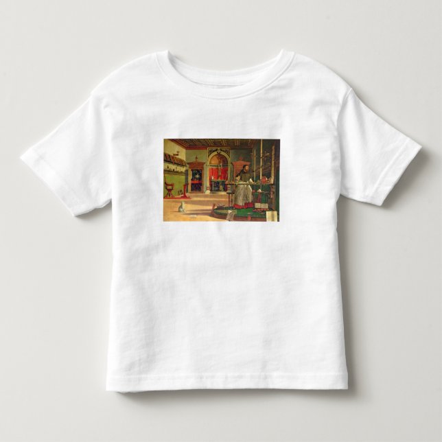 Vision von St. Augustine, 1502-08 (Öl auf Leinwand Kleinkind T-shirt (Vorderseite)