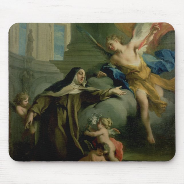 Vision von St Teresa Mousepad (Vorne)
