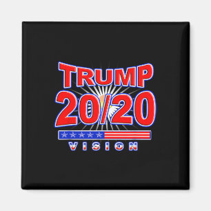 Vision Wiederwahl Trump Zum Präsidenten Wahl  Magnet