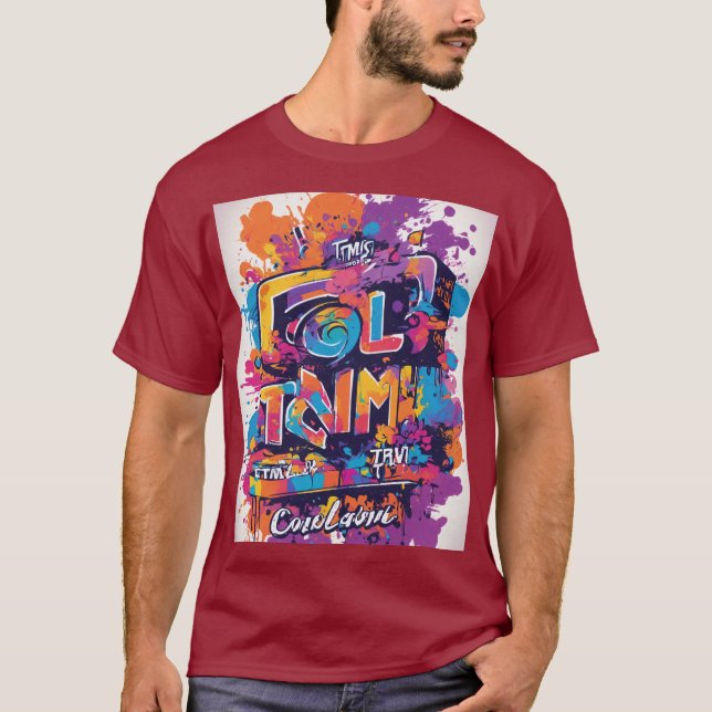 Visionäre erstellen Morgen" T - Shirt-Design T-Shirt (Vorderseite)