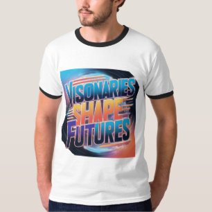 Visionäre gestalten Zukunft: Futuristisches Mehrfa T-Shirt