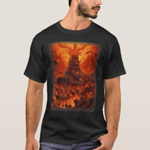 Visionen der Hölle Satan Teufel Dämonen Monster Sk T-Shirt