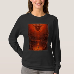 Visionen der Hölle Satan Teufel Dämonen Monster Sk T-Shirt
