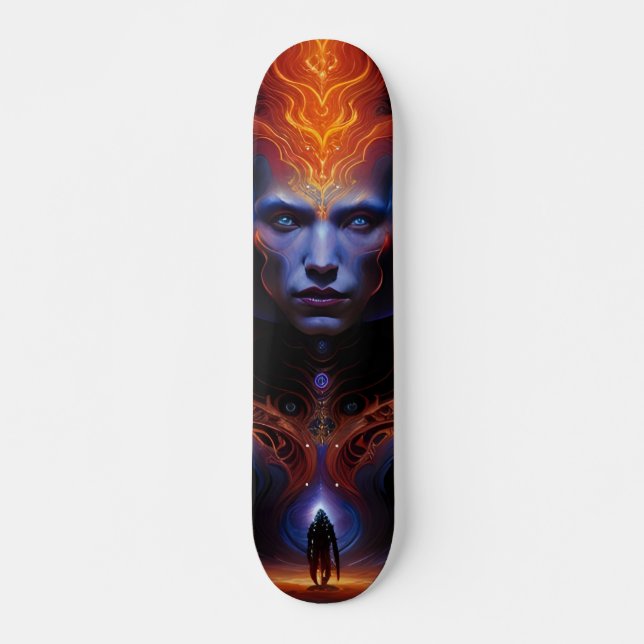 Visionen der Zukunft Skateboard (Vorne)