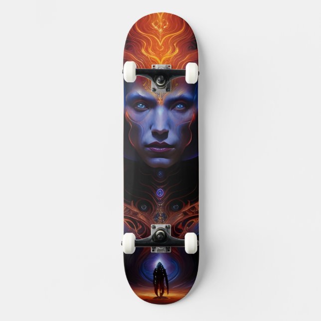 Visionen der Zukunft Skateboard (Vorderseite)
