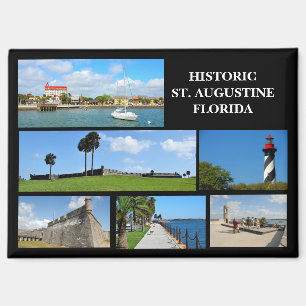 Visionen des historischen St. Augustine, Florida M Magnet