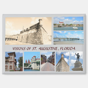 Visionen des historischen St. Augustinus, Florida Magnet