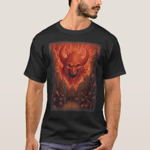 Visionen des Monsterskelets "Der Hölle Satan Teufe T-Shirt