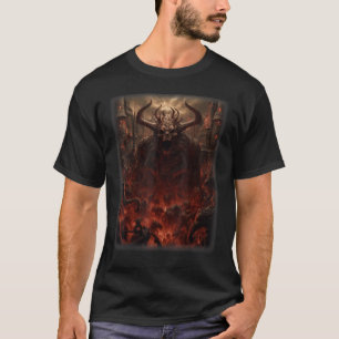 Visionen des Monsterskelets "Der Hölle Satan Teufe T-Shirt