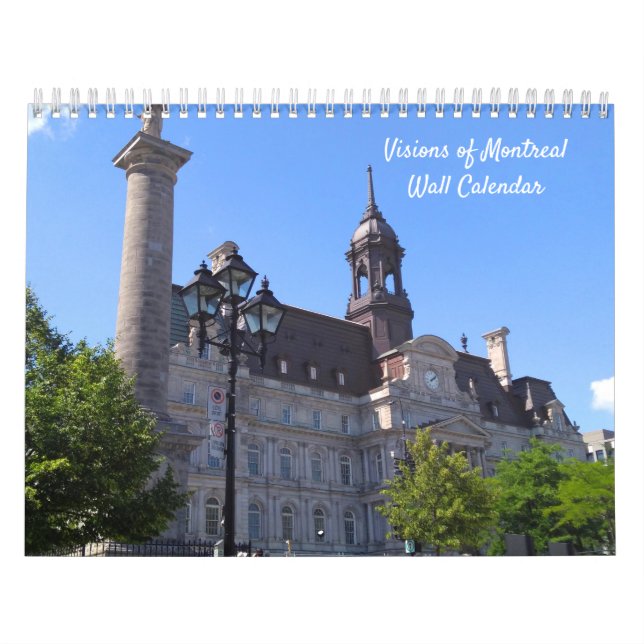 Visionen des Montrealer Mauerkalenders Kalender (Titelbild)
