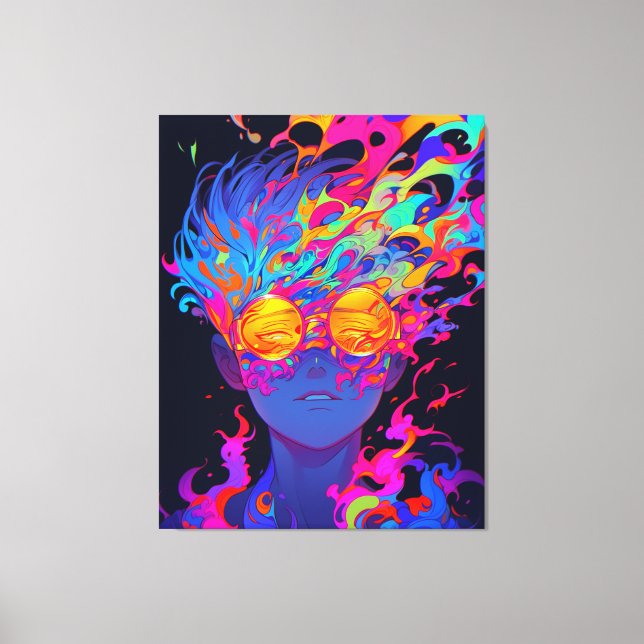 Visionen Unraveled #1 Leinwanddruck (Vorderseite)