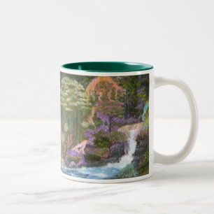 Visionen von einem Traum Zweifarbige Tasse
