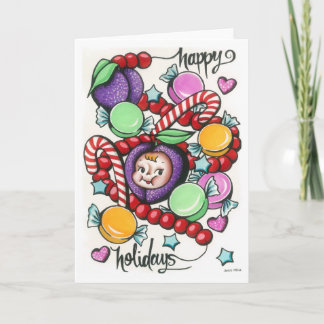 Visionen von Zuckerpflaumen Karte