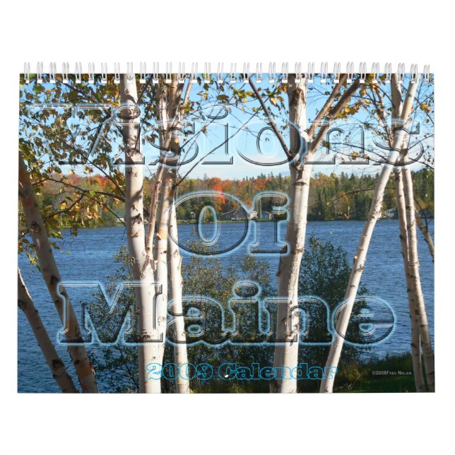 Visions de calendrier du Maine 2009 (Protection)