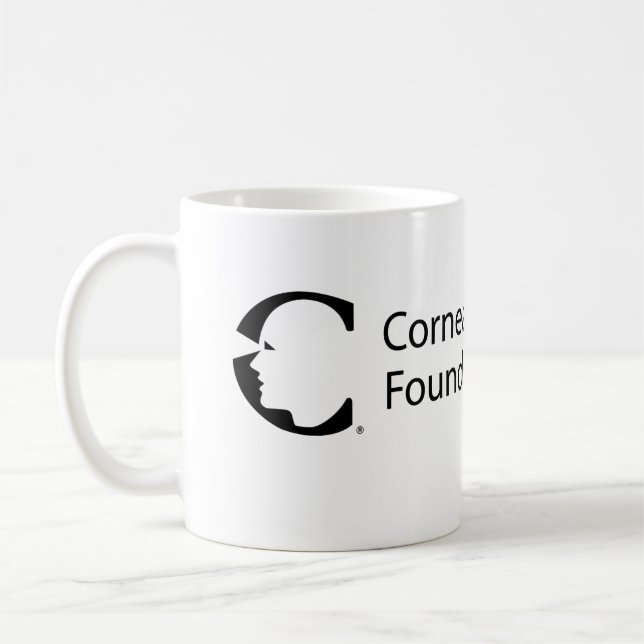Visions-Forschungs-Anhänger-Kaffee-Tasse - CRFA Kaffeetasse (Links)