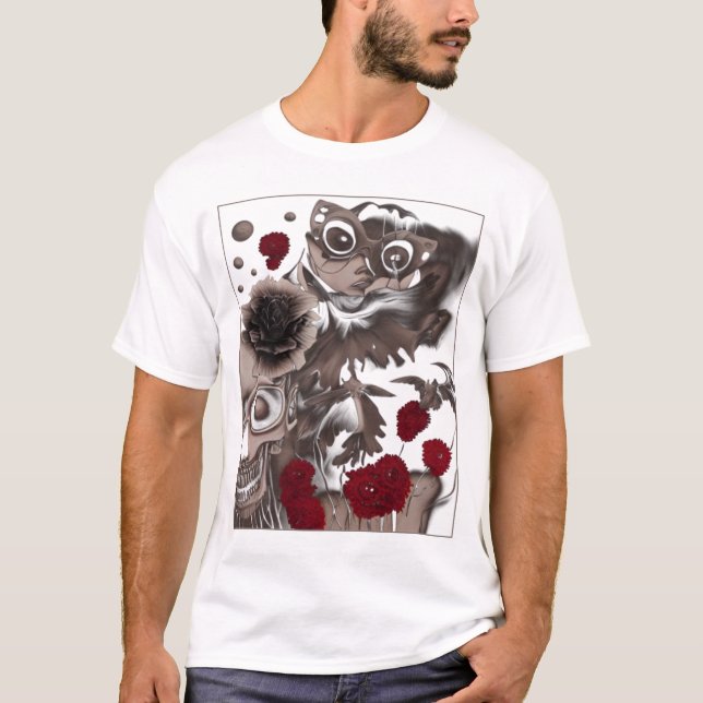 "Visions in the Veil" T-Shirt (Vorderseite)