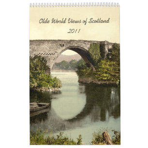 Visions mondiales d'antan de calendrier de l'Ecoss