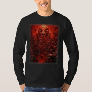 Visions of Hell Satan Devils Demons Monster Skelet T-Shirt