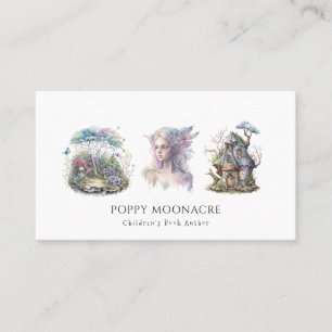 Visite Auteur du livre pour enfants Fairytale Carte de vi