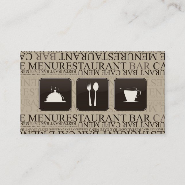 Visite Barman de barre de serveuse de carte perforée de (Devant)