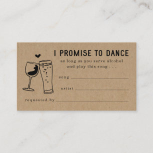 Visite Boîtier d'invitation de la carte de demande de cha