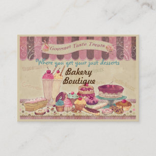 Visite Boulangerie Boutique Gâteaux & Pâtisserie Carte de