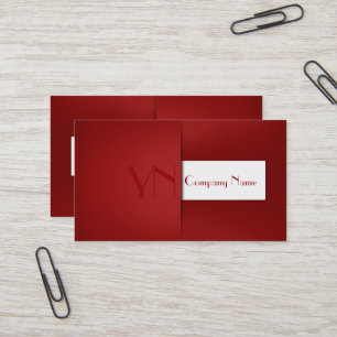 Visite Caisse rouge professionnelle moderne - carte de