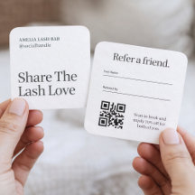 Carte de référencement client QR Code pour Bar à C