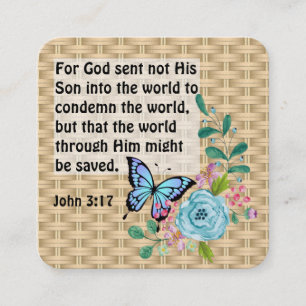 Visite Carré Carte de traçage Gospel