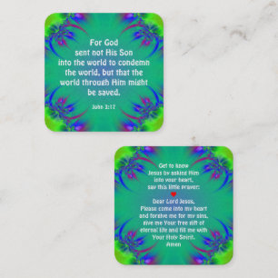 Visite Carré Carte de traçage Gospel