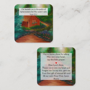 Visite Carré Carte de traçage Gospel