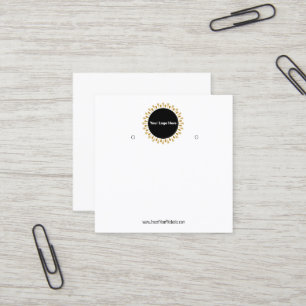 Visite Carré Créez votre carte de présentation de logo personna