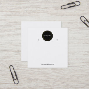Visite Carré Créez votre carte de présentation de logo personna