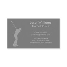 Carte à thème de golf - Gents
