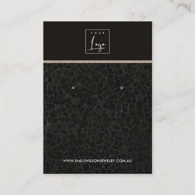 VISITE CARTE D'AFFICHAGE DE L'ÉTUDE DE TEXTURE DE LA MOSA (Devant)