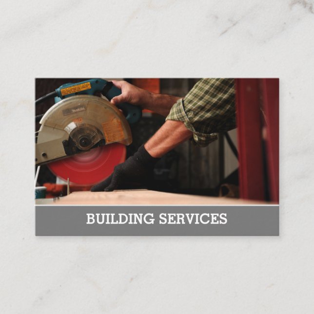 Visite Carte d'appel des constructeurs et des services de (Devant)