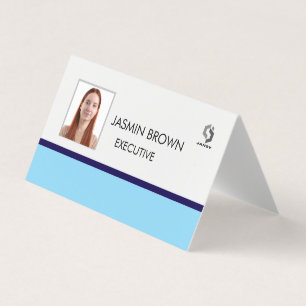 Visite Carte de badge nominatif & QR code personnalisé po