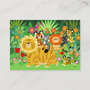 Visite Carte de bande dessinée Liger et d'amis