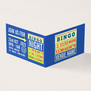 Visite Carte de Bingo, Gestionnaire de Bingo Détaillé