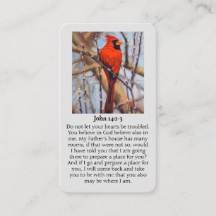 Visite Carte de condoléances Cardinal In Memoriam