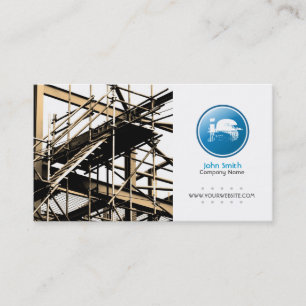 Visite Carte de constructeur/entreprise de construction