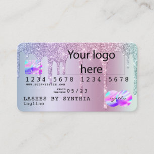 Visite Carte de crédit Rose Gold Driving Gold Ajoutez vot