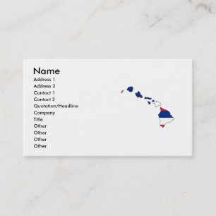 Visite Carte de drapeau d'Hawaï