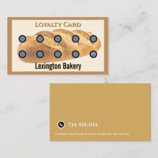 Visite Carte de fidélité Boulangerie | Carte de fidélité
