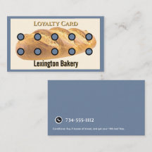 Carte de fidélité Boulangerie | Carte de fidélité